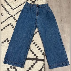 Madewell Baggy Straight Jeans